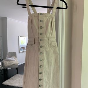 Denim dress (ivory/off white)
